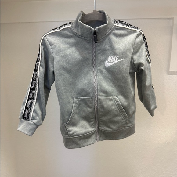 Nike Gray Track Set - jacket and pants - Picture 2 of 5
